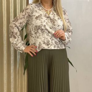 شومیز گلدار