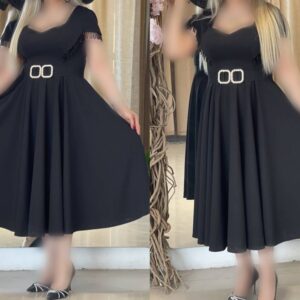 پیراهن سرشانه ریسه