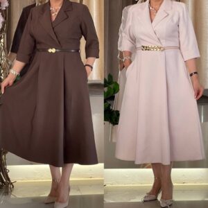 پیراهن استین سه ربع