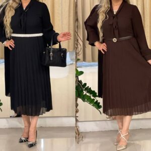 پیراهن استین پلیسه