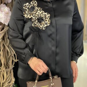 شومیز گل پلنگی